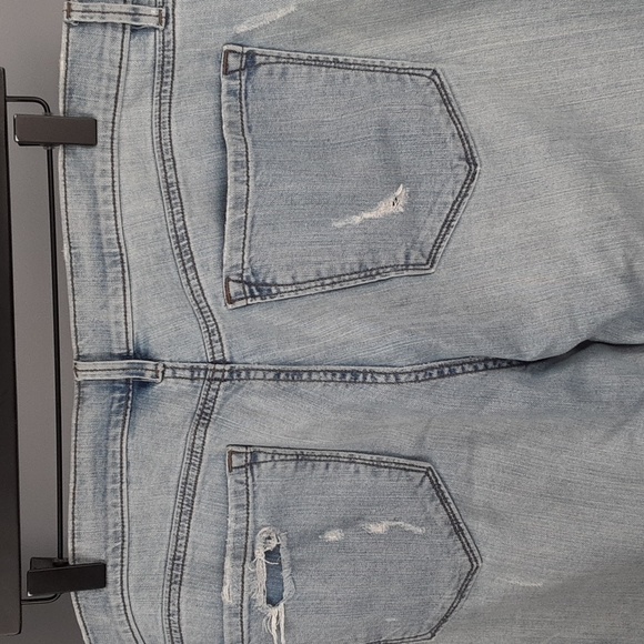 LOFT Light Blue Straight Leg Jeans - Picture 8 of 12